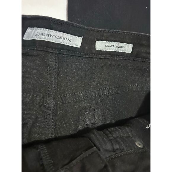 Jones New York Black Jeans Women’s Size18W Gramercy Curvy Slimming NWT - Picture 6 of 13